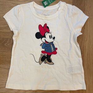 Baby Gap Minnie Mouse Organic Cotton T-Shirt